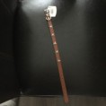 Bruine halsband met sterretjes